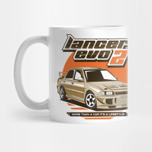 Iconic Lancer Evolution 2 Car Mug